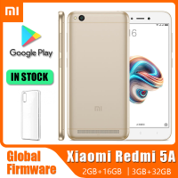 โทรศัพท์มือถือของแท้,สมาร์ทโฟนสำหรับ Xiaomi Redmi 5A พร้อมเคสโทรศัพท์3000MAh ซิมคู่