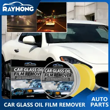 Car Glass Oil Film Removing Agent Auto Glass Film Coating Agent Waterproof  Rainproof Anti-fog Glass Cleaner 