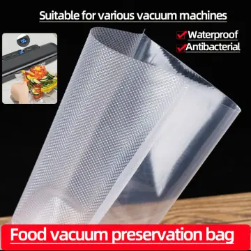 100PCS Multi-size Vacuum Bag Food Fresh Keeping Bag Vacuum Sealer