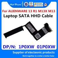 แล็ปท็อปใหม่ SATA HDD สายเคเบิลฮาร์ดดิสก์ไดรฟ์สำหรับ Dell ALIENWARE 13 R1 M13X M13 1P0XW 01P0XW DC02C008L00