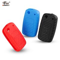 wenminr Dandkey Car Auto Key Shell Case For VW Golf Bora Jetta POLO Passat Skoda Superb Octavia Fabia SEAT Ibiza Leon Carbon Fiber Case