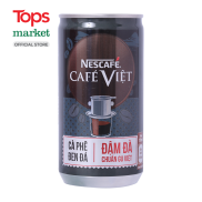 Cà Phê Đen Nescafé Café Việt 170ML - Siêu Thị Tops Market