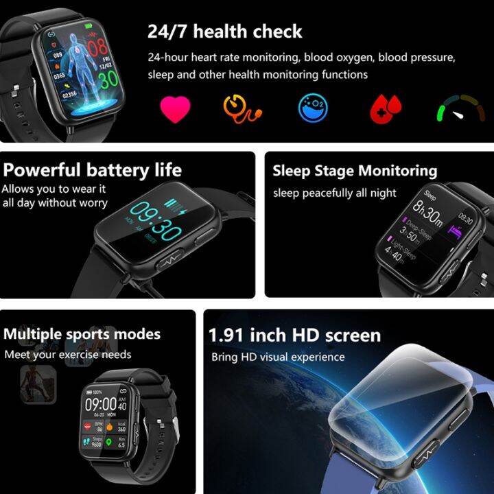 2023-new-noninvasive-blood-sugar-ecg-ppg-smart-watch-men-heart-rate-blood-oxygen-health-smartwatch-women-waterproof-sports-watch