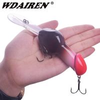 1 Pcs Deep Diving Big Minnow Sea Fishing Lure 14cm 27g​ Trolling Wobblers Crankbaits Fun Plastic Hard Artificial Bait​ Bass Pike