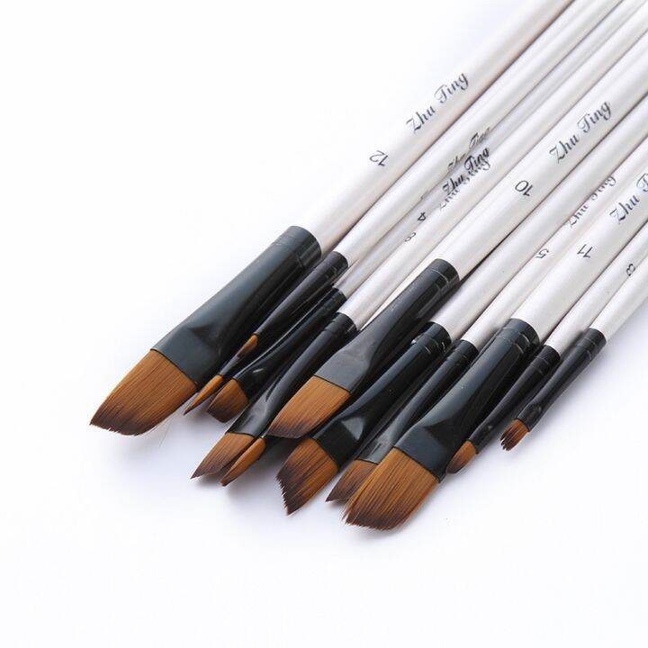 12-pcs-set-nylon-hair-wooden-handle-watercolor-paint-brush-pen-set-learning-diy-oil-acrylic-painting-art-paint-brushes-supplies