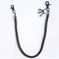 Rope Leather Waist Chain Wallet for Men Biker Punk Fashion Accessory