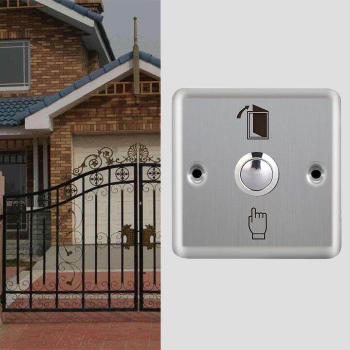 ALBCB Waterproof Home Protection Push Button Access Control Switch Electronic Door Lock Release