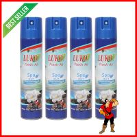 สเปรย์ปรับอากาศ LUKO 300 มล. กลิ่นสปา 3 แถม 1AIR FRESHENER SPRAY LUKO 300ML SPA 3 FREE 1 **มีบริการชำระเงินปลายทาง**