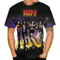 Kiss Rock Band Destroyer 3D Print T-Shirt