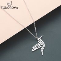 【CW】 Todorova Guardian Necklaces Pendants for Jewelry Hummingbird Necklace Gold Collier