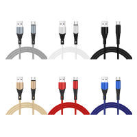 5ชิ้น3A M Icro USB เคเบิ้ลอย่างรวดเร็วชาร์จสำหรับ S Amsung 3.0A สายเคเบิลข้อมูล M Icro USB สายชาร์จสำหรับหัวเว่ยสาย USB สำหรับศัพท์