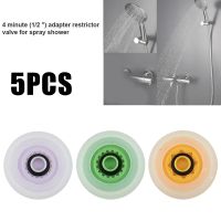 5PCS Shower Flow Reducer Limiter Set Water Saving 4 6 7 L/Min Hose Restrictor For Bathroom Shower Heads Faucet Hose Connection