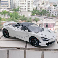 1:24แม็คลาเรน720วินาที Supercar จำลองสูง D Iecast โลหะอัลลอยรุ่นรถแสงเสียงดึงกลับคอลเลกชันเด็กของเล่นของขวัญ X63