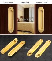 European American Recessed Invisible Sliding Door Handles Barn Door Handles Wooden Door Push Pull Flush Handles Door Hardware