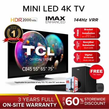 TCL C845 Mini LED: FULL REVIEW IN 5 MINUTES / Smart TV 4K / 144Hz HDR VRR  Dolby Vision 