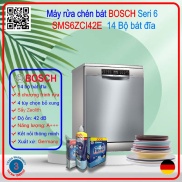Máy Rửa Bát Bosch Sms6Zci42E Seri6 8 Chương Trình Rửa Trang Bị Công Nghệ