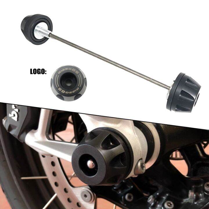Zx4rr Accessories Motorcycle Front Axle Slider For KAWASAKI