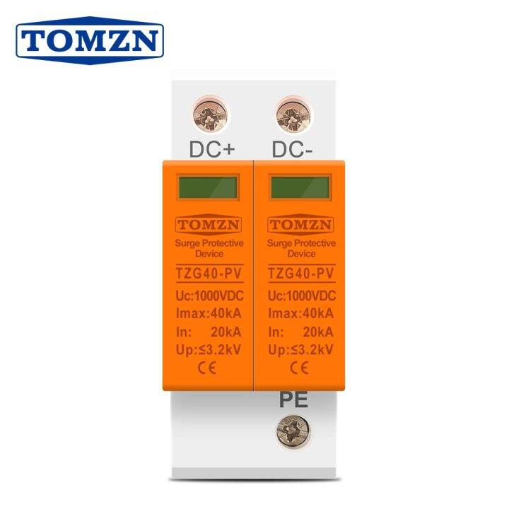 Circuit Breaker SPD DC 1000V 40KA House Surge Protector Protective Low