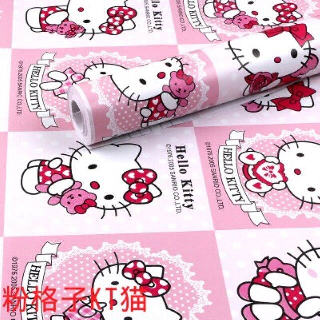LJC Hello kitty Wallpaper sticker 45 cm X1meters Lazada PH