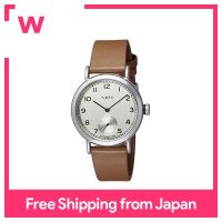 TIMEX Watch TIMEX มาตรฐาน Sub-Second แชมเปญหน้าปัดสแตนเลสสตีล Quartz 40MM นาฬิกา TW2V7150Mens สีน้ำตาล