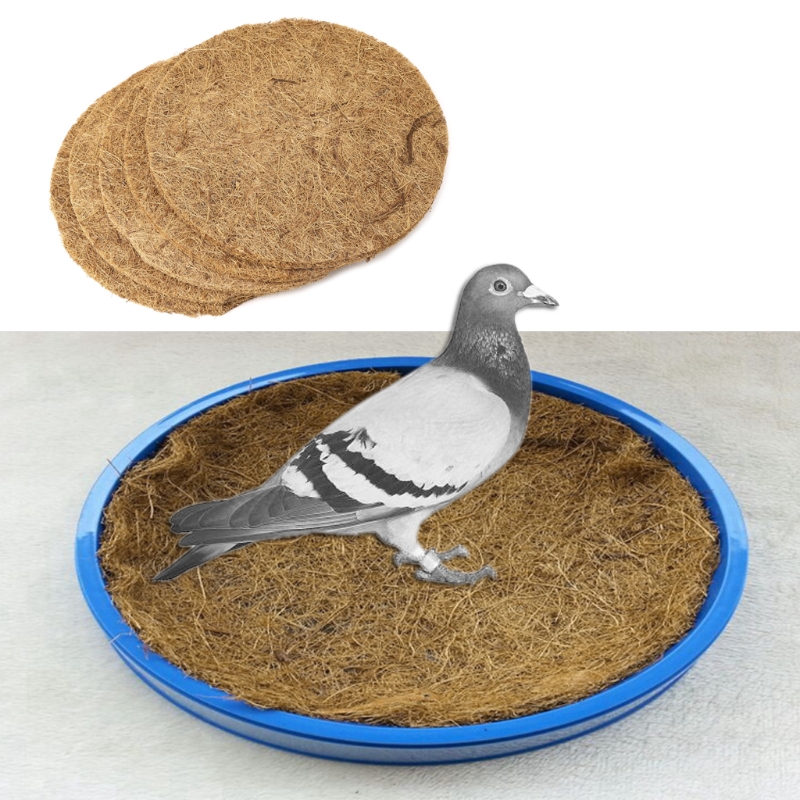 Blue Pigeon Supplies Plastic Dehumidification Bird Egg Basin Nest Bowl Grass Mat 