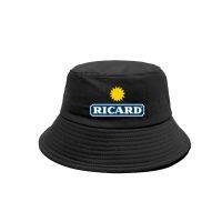 (CIUYA)แฟชั่นหมวกถัง Ricard หมวกเย็นกลางแจ้งผ้าฝ้ายหมวกชาวประมงฤดูร้อนหมวกตกปลา