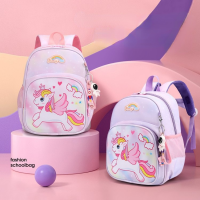 Children Unicorn Mermaid Schoolbags In Kindergarten Cartoon Girl Boy 3-6 Years Old Baby Cute Light Backpack
