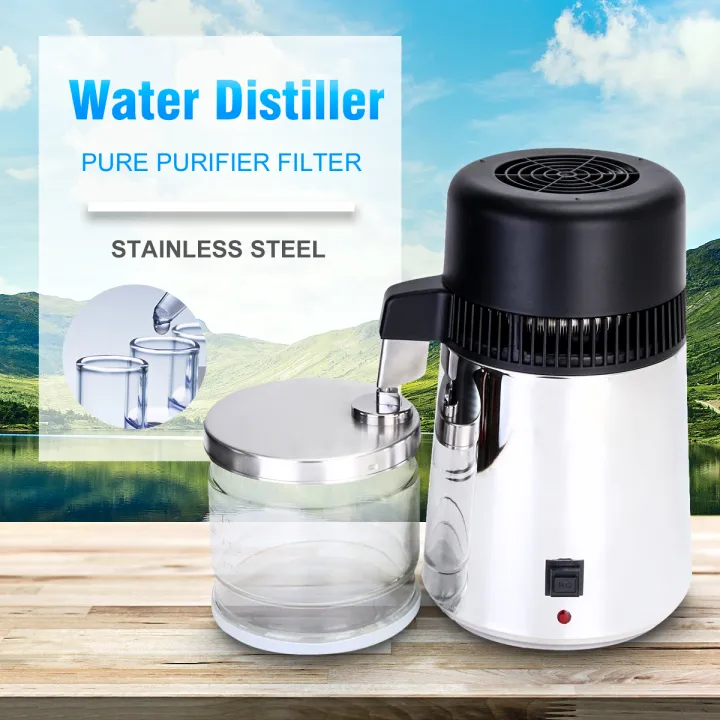 【Free Shipping + Flash Deal 】750W 4L Water Distiller Water Purifier ...