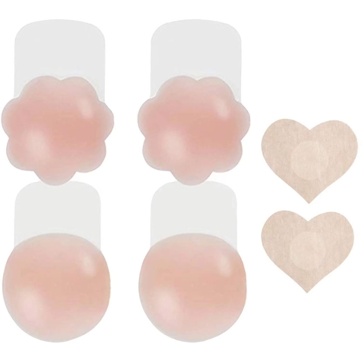 【Lift up】Silicon nipple cover waterproof washable nipple silicon pad reusable set nipple tapes