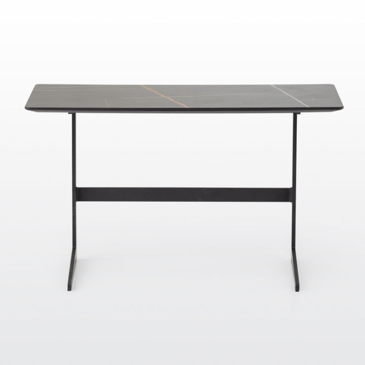modernform-sofa-table-cortez-ขาเหล็กสีดำ-top-อะคิริคสีดำ