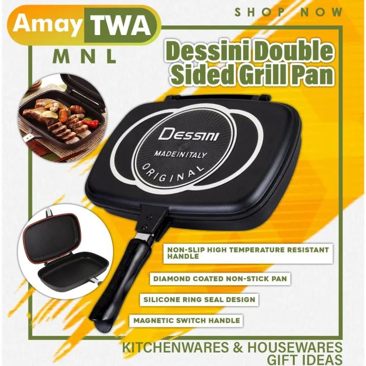 Pan De Manila Menu ORIGINAL! DESSINI Cookware Set Italy 36cm Double
