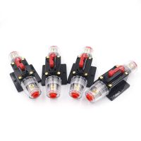 1PCS 30A Car Audio parts Inline Circuit Breaker Fuse for 12V Protection SKCB-02-30A Fuses Accessories