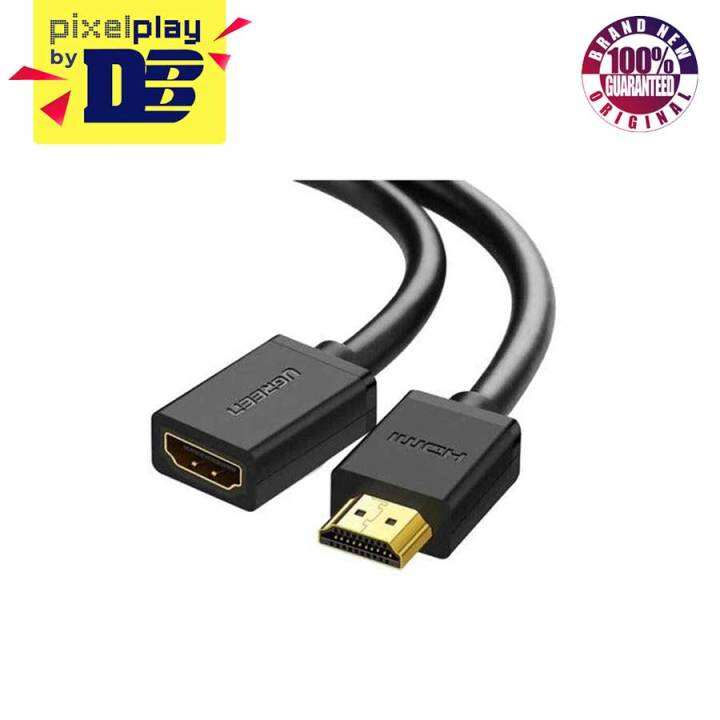 UGreen HDMI Male To Female Extension Cable 5m (Black) (HD107/10146) Lazada PH