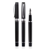 Metal Fountain Pens 0.5mm Iraurita Nib Black Business Office Writing Ink Pen School office Student Calligraphy Stationery Supply  Pens