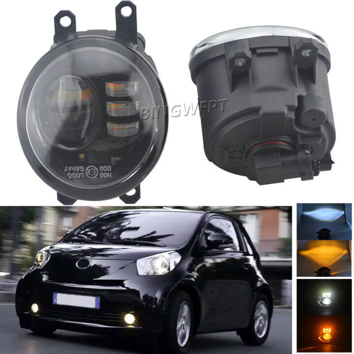 (Left Right) Headlights Fog Light Lamp For Toyota IQ 2009 2010 2011 ...