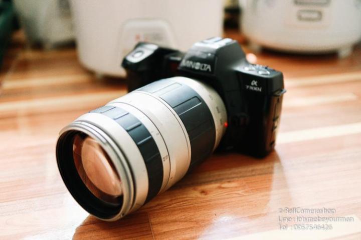 ขายกล้องฟิล์มรุ่น-pro-minolta-a7700i-serial-15106822-พร้อมเลนส์-tamron-75-300mm