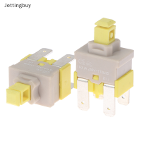 Jettingbuy】 PA512C สวิตช์อิเล็กทรอนิกส์แฟลชเซล,เครื่องล้างจาน4pin สวิตช์ล็อคเองเครื่องดูดฝุ่นปุ่มเปิด/ปิดไอโฟน