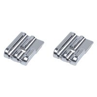 2X New Universal Metal Double Welting Piping Cording Foot for Singer Brother