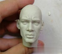 16 Scale Will Smith Head Sculpt สำหรับ12นิ้ว Action Figure ตุ๊กตา Unpainted Head Sculpt No.033