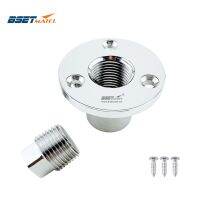 [COD] Cross-border 316 stainless steel marine drainage plug round stern bilge outlet hull sewage