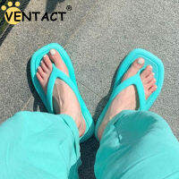 VENTACT 2023ผู้หญิงรองเท้าฤดูร้อนกลางแจ้งคลิป Toe Flip Flops รองเท้าแตะชายหาดวันหยุดสไลด์ Ins แฟชั่นรองเท้าแตะหญิง Footwear