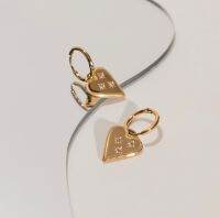 Blanco - Fearless Heart Earrings