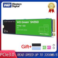 SN350สีเขียว WD แบบตะวันตก M2 Nvme SSD Pcie 3.0 240GB 480GB 1T 2T M.2สำหรับแล็ปท็อปเดสก์ท็อปโซลิดสเตทไดรฟ์ภายใน2280