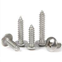 10-50pcs m3 m3.5 m4 m5 m6 xL Stainless steel Phillips Truss Head Self Tapping Screws Phillips Mushroom Head Wood Screw