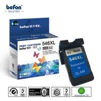 Befon ผลิตใหม่546xl ตลับผงหมึกสีทดแทนสำหรับ Cl546 Cl-546cl 546 Xl สำหรับ Pixma Mg3050 2550 2950 Mx495 Ip2850