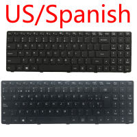 USSPSpanish Laptop Keyboard For Ideapad 100-15IBD B50-50 SN20J78609 6385H 5N20K25394 5N20K25444 SN20K41553 PK1310E2A00