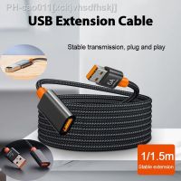 6A USB 3.0 Cable Extension Cable 1m/1.5m Wire Data Transmission Line High-Speed Transmission Data For Laptop Computer Camera TV