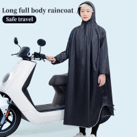 Avalanchet Electric Bike Long Full Body Rainstorm-proof Single Male Motorcycle New Riding Sleeve Battery Car Poo Uni 【hot】