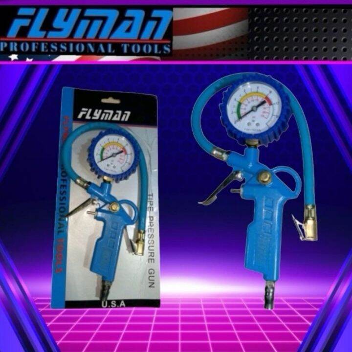 Tire gauge / Inflator gauge kit (panghangin ng gulong) Lazada PH