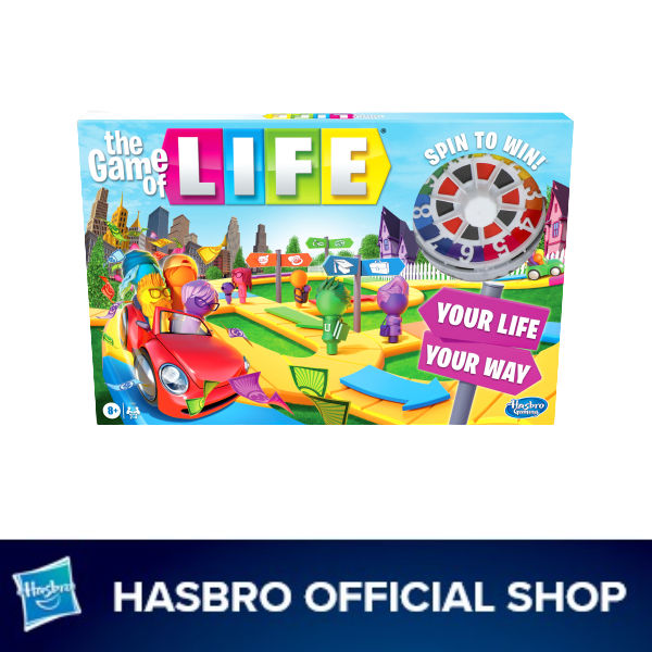 The Game of Life, Board Game for Kids Ages 8 and Up, Game for 2 to 4  Players 